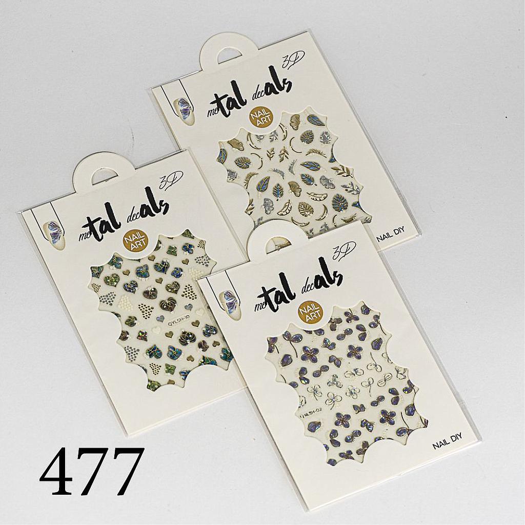 STICKER  MED 3D
